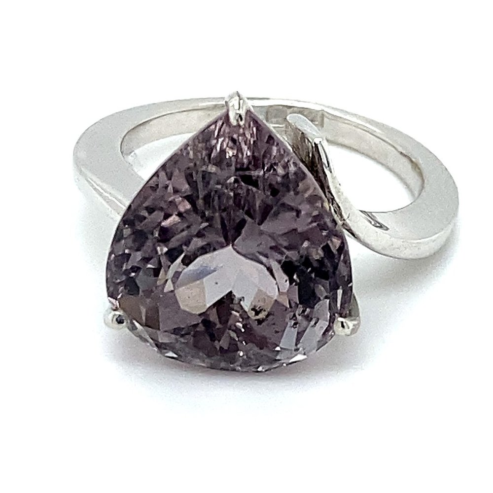 Purple Tourmaline 11.15ct Solid 18K Gold Ring